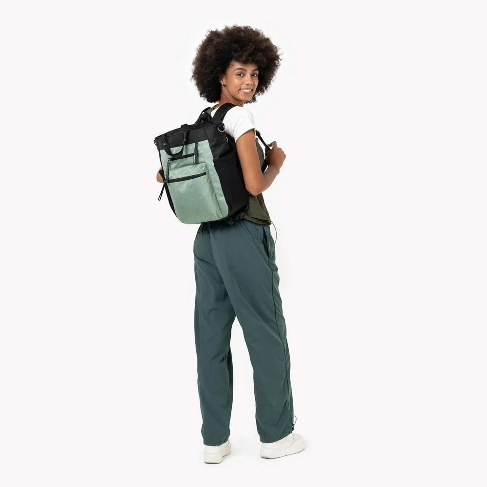Sherpani‎ Tempest AT Convertible Backpack Tote Bag Aloe Mist Water Resistant NEW